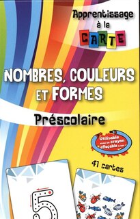 Nombres, couleurs et formes - Préscolaire