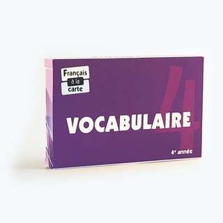 Front cover_Vocabulaire, 4e année