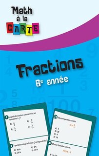 Front cover_Fractions, 6e année