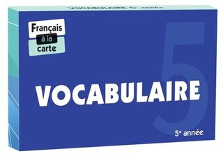 Couverture_Vocabulaire, 5e année