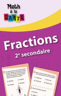 Front cover_Fractions, 2e secondaire