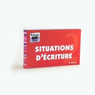 Couverture_Situations d'écriture, 2e année