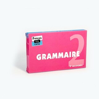 Couverture_Grammaire 2 : 2e secondaire