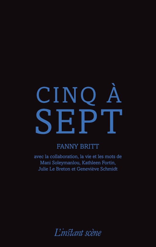 Front cover_Cinq à sept