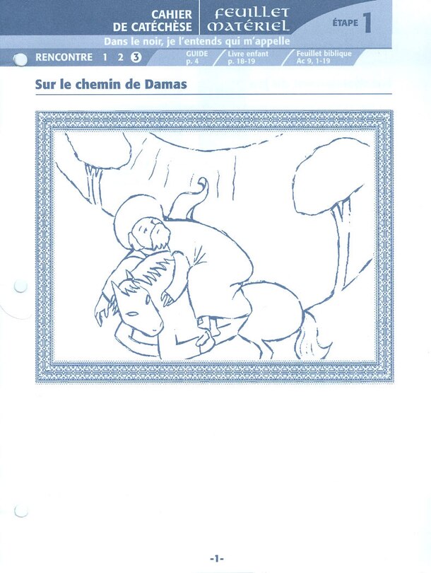 Couverture_Mène-nous vers Jérusalem. Feuillets et matériel