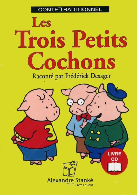 Front cover_Les trois petits cochons