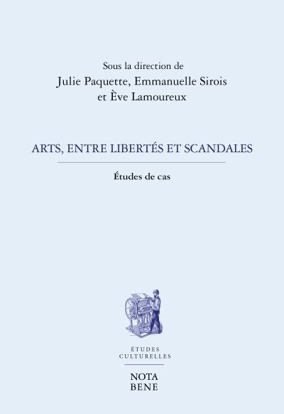 Front cover_Arts, entre libertés et scandales
