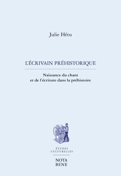 Front cover_L' écrivain préhistorique