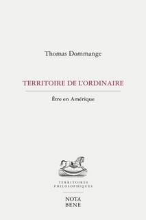 Front cover_Territoire de l'ordinaire