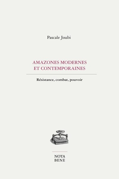 Couverture_AMAZONES MODERNES ET CONTEMPORAINE
