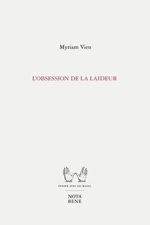 Front cover_L' obsession de la laideur