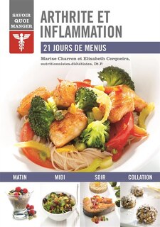 Front cover_Arthrite et inflammation : 21 jours de menus