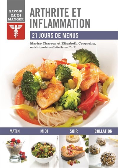 Front cover_Arthrite et inflammation : 21 jours de menus