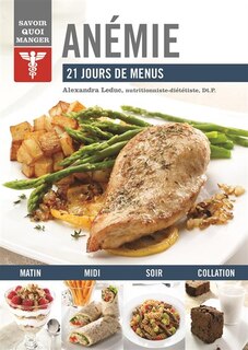 Couverture_Anémie : 21 jours de menus