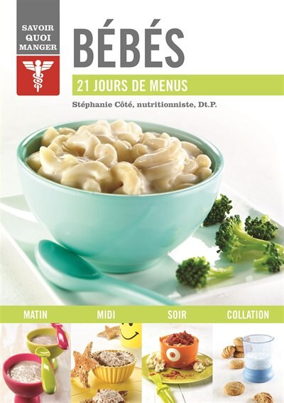 Couverture_Bébés : 21 jours de menus