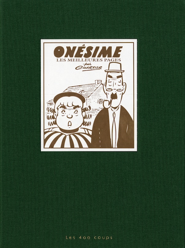 Couverture_Onésime : les meilleures pages