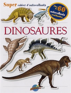 Dinosaures -super cah. autocollants [r]