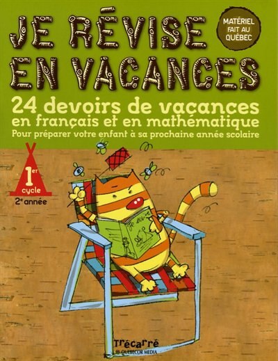 Front cover_Je r&eacute;vise en vacances, 1er cycle, 2e ann&eacute;e