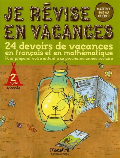 Front cover_Je révise en vacances, 2e cycle, 4e année