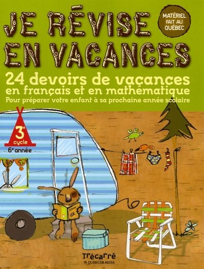 Couverture_Je révise en vacances, 3e cycle, 6e année