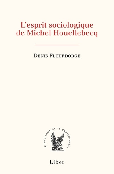 Front cover_L' esprit sociologique de Michel Houellebecq
