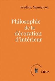 Front cover_Philosophie de la d&eacute;coraion int&eacute;rieure