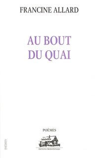Front cover_Au bout du quai : poèmes