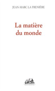La matière du monde image number 0