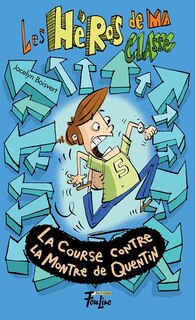 Front cover_La course contre la montre de Quentin