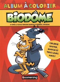 Front cover_Album à colorier Biodôme