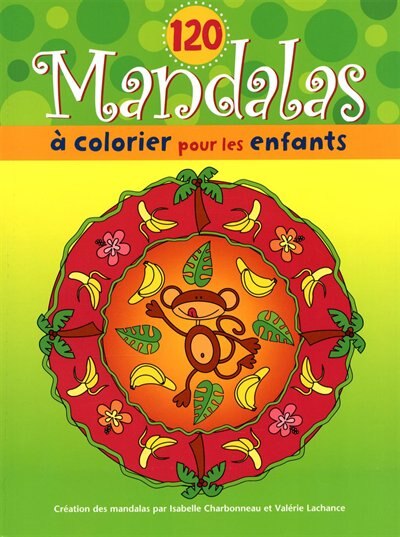 Couverture_120 mandalas à colorier pour enfants