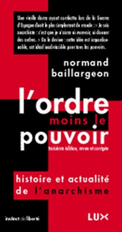 Couverture_L'ordre moins le pouvoir : histoire et actualité de l'anarchisme