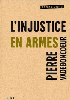 Front cover_L' injustice en armes