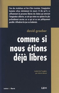 Front cover_Comme si nous étions déjà libres