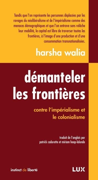 Front cover_Démanteler les frontières contre l'impérialisme et le colonialisme