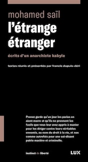 Front cover_L' étrange étranger