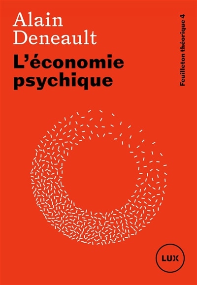 Front cover_Feuilleton théorique Tome 4 L'économie psychique