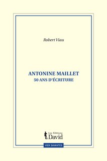 Front cover_Antonine Maillet: