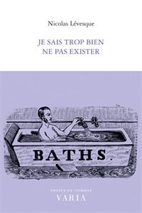 Front cover_Je sais trop bien ne pas exister