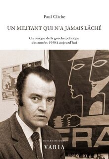 Front cover_Un militant qui n'a jamais lâché