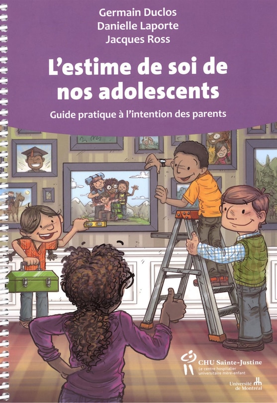 Front cover_L' estime de soi des adolescents