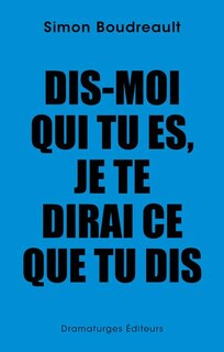 Front cover_Dis-moi qui tu es, je te dirai ce que tu dis