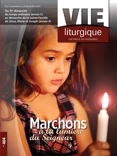 Couverture_Vie liturgique #404 - Avent 2013
