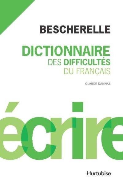 Front cover_Dictionnaire des difficultés du français