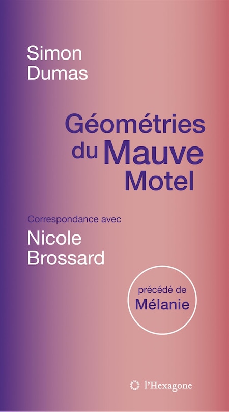 Front cover_Géométries du Mauve Motel