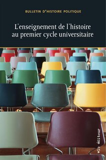 Couverture_L'ENSEIGNEMENT DE L'HISTOIRE AU PREMIER CYCLE UNIVERSITAIRE