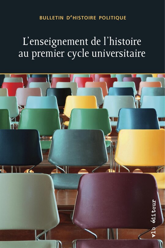 Couverture_L'ENSEIGNEMENT DE L'HISTOIRE AU PREMIER CYCLE UNIVERSITAIRE
