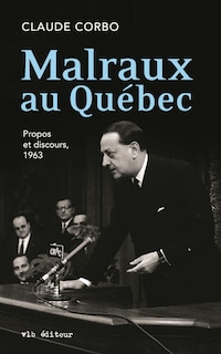 Front cover_Malraux au Québec