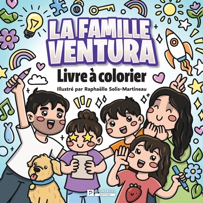 Couverture_Famille Ventura -livre a colorier