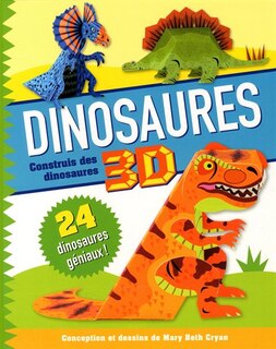 Front cover_Dinosaures 3D construis des dinosaures